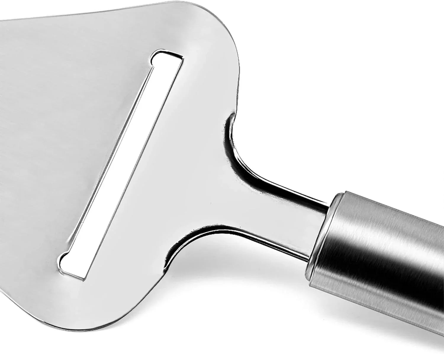 Stainless Steel Cheese Slicer with Sharp Blade and Easy Grip