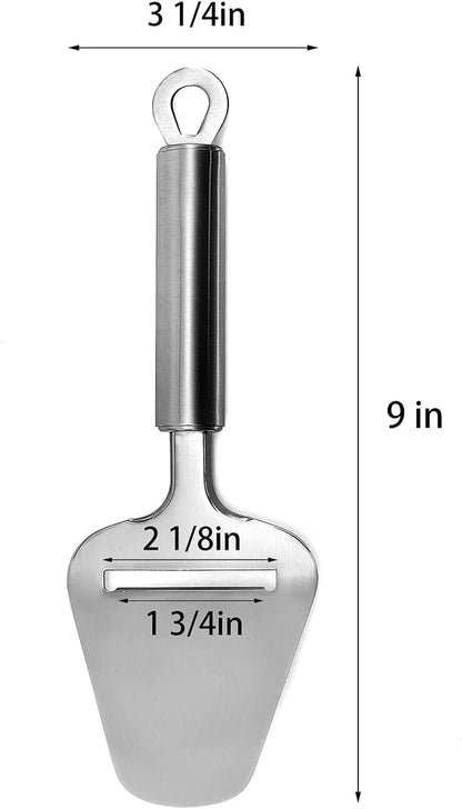 Stainless Steel Cheese Slicer with Sharp Blade and Easy Grip
