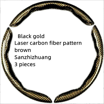 Vehicle-Ready Non-Slip Car Steering Wheel Cover for 15 Inch
