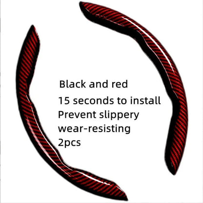 Vehicle-Ready Non-Slip Car Steering Wheel Cover for 15 Inch