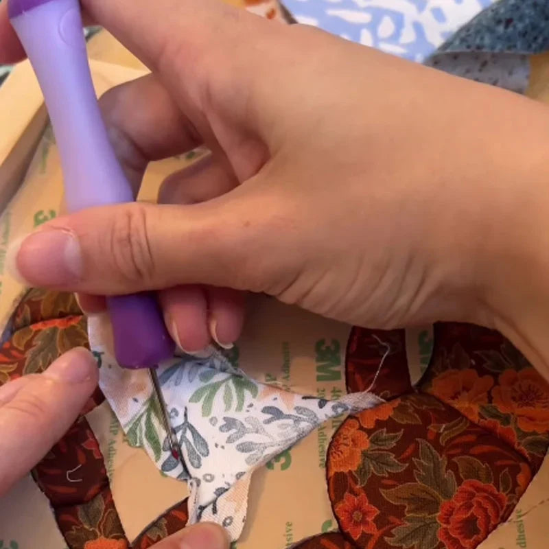 Hands-On No-Sew Kinusaiga Fabric Art Kit – DIY Fabric Tucking Wall