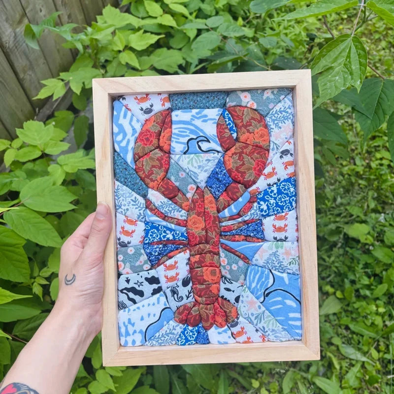 Hands-On No-Sew Kinusaiga Fabric Art Kit – DIY Fabric Tucking Wall