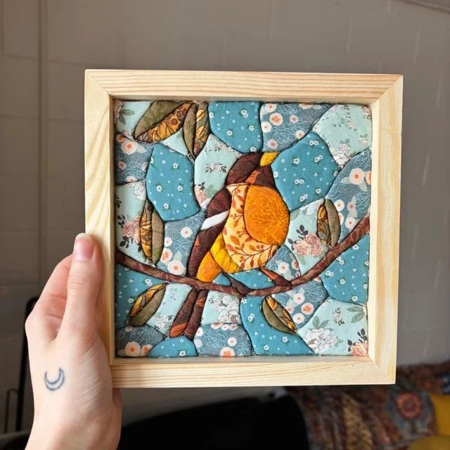 Hands-On No-Sew Kinusaiga Fabric Art Kit – DIY Fabric Tucking Wall
