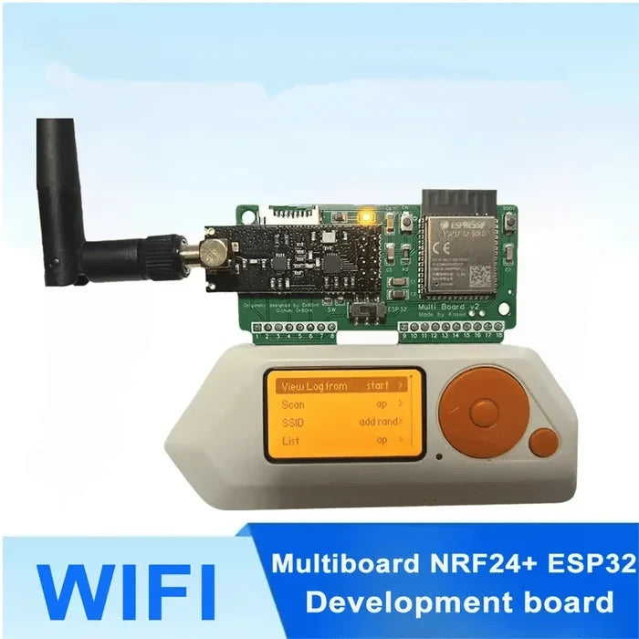Purpose-Built NRF24L01+ Expansion Module – 2.4GHz RF Sniffer &