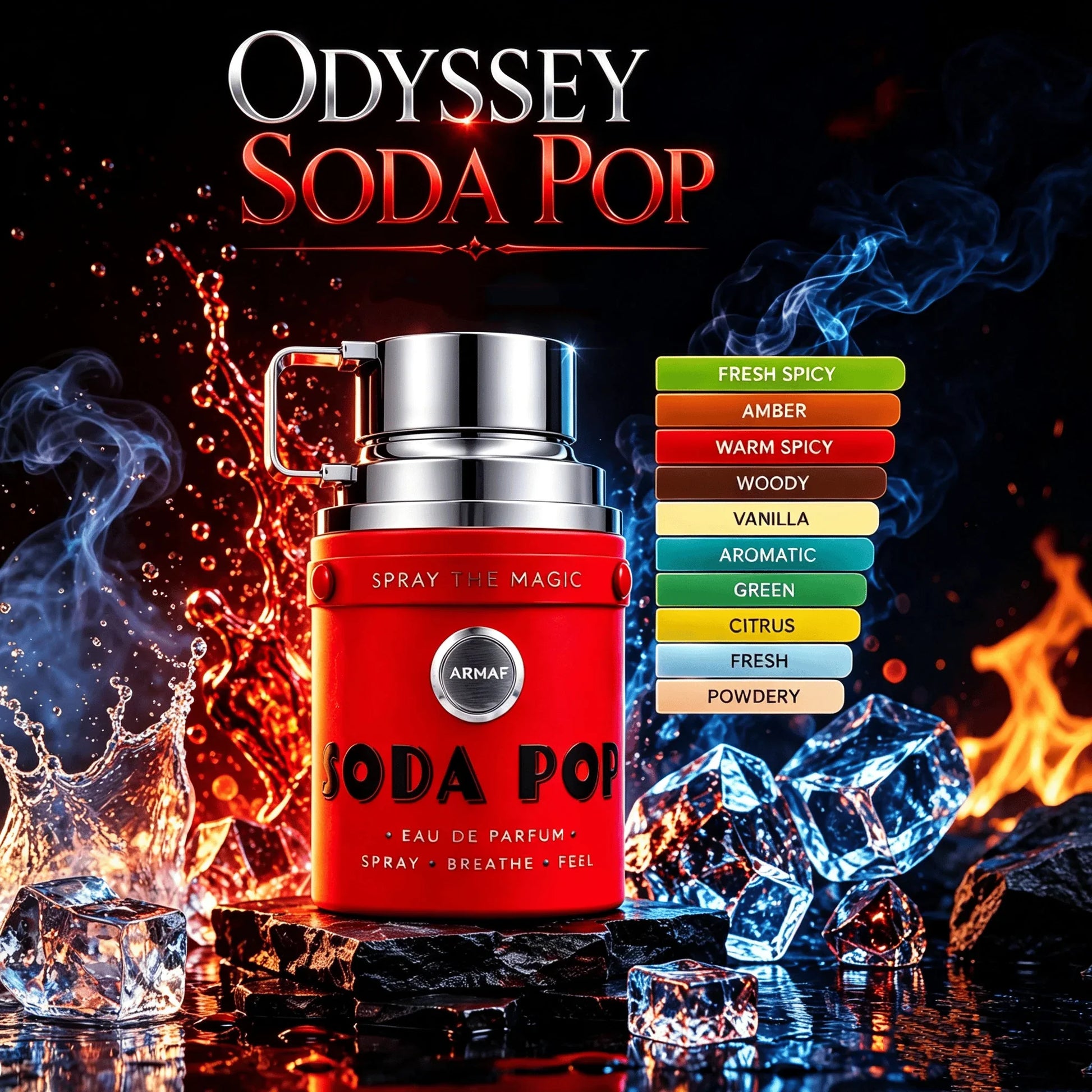 Purpose-Built Odyssey Soda Pop Eau de Parfum – Spray the Magic, Fresh