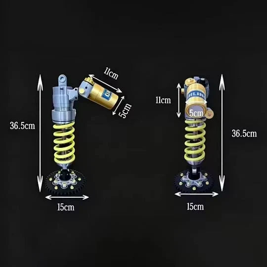 Suspension Shock Absorber-Inspired Desk Lamp