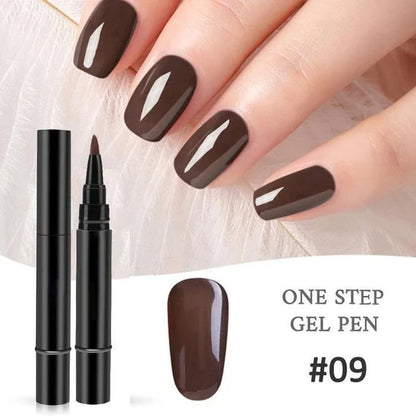 Decorative Tijdelijke actie: 1+1 gratis One Step Nagelgel Pen Gratis