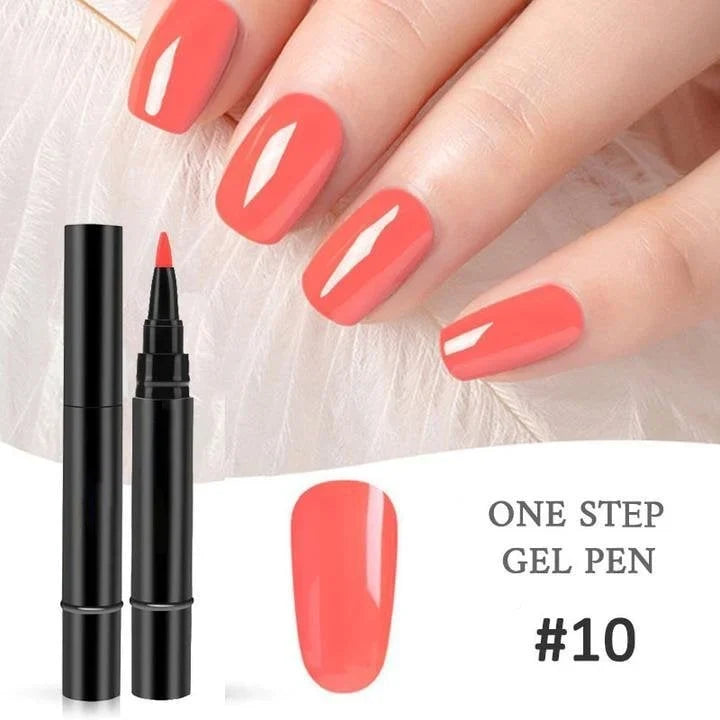 Decorative Tijdelijke actie: 1+1 gratis One Step Nagelgel Pen Gratis