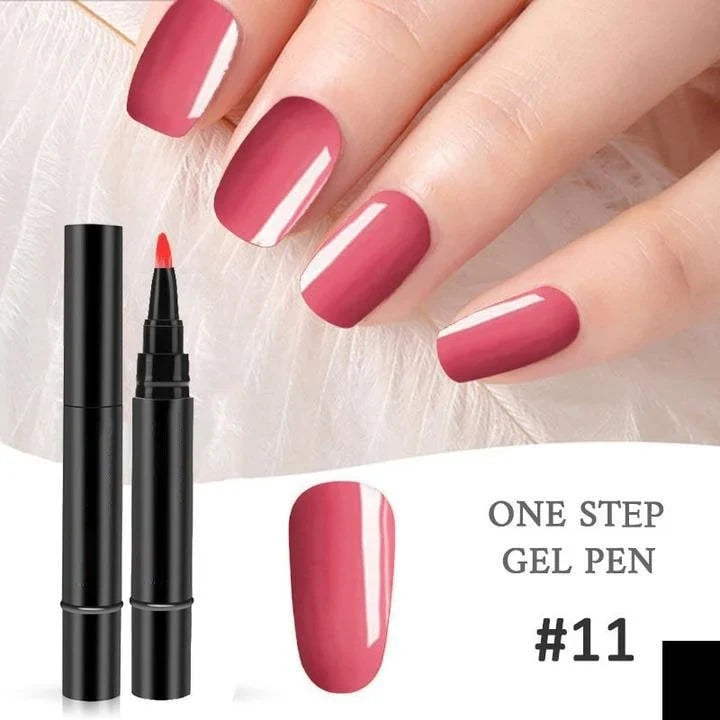 Decorative Tijdelijke actie: 1+1 gratis One Step Nagelgel Pen Gratis