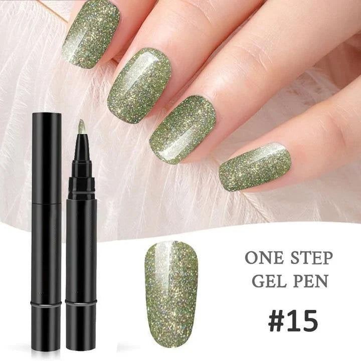 Decorative Tijdelijke actie: 1+1 gratis One Step Nagelgel Pen Gratis