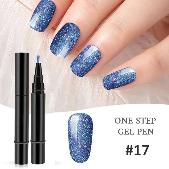 Decorative Tijdelijke actie: 1+1 gratis One Step Nagelgel Pen Gratis