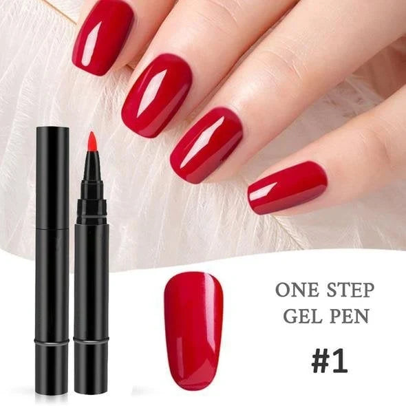Decorative Tijdelijke actie: 1+1 gratis One Step Nagelgel Pen Gratis