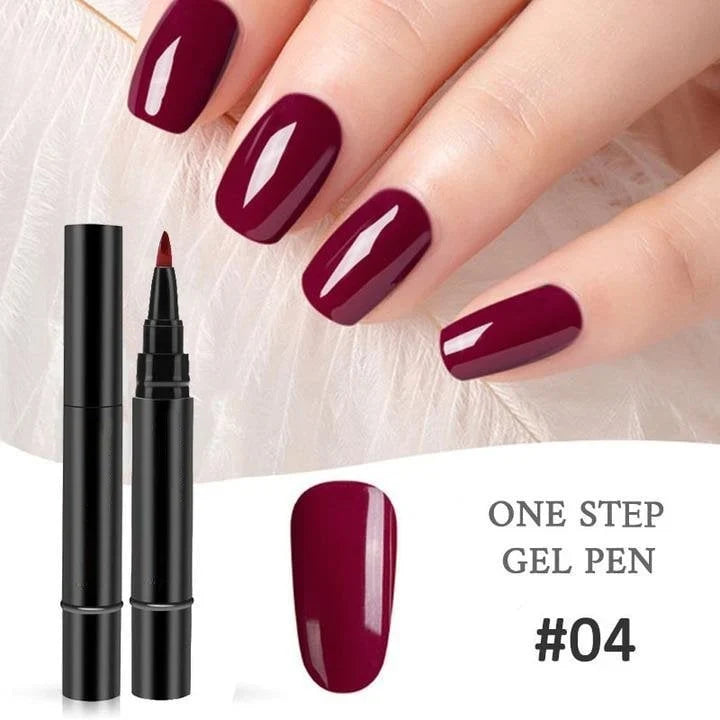 Decorative Tijdelijke actie: 1+1 gratis One Step Nagelgel Pen Gratis