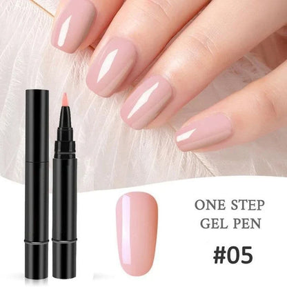 Decorative Tijdelijke actie: 1+1 gratis One Step Nagelgel Pen Gratis