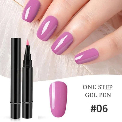 Decorative Tijdelijke actie: 1+1 gratis One Step Nagelgel Pen Gratis