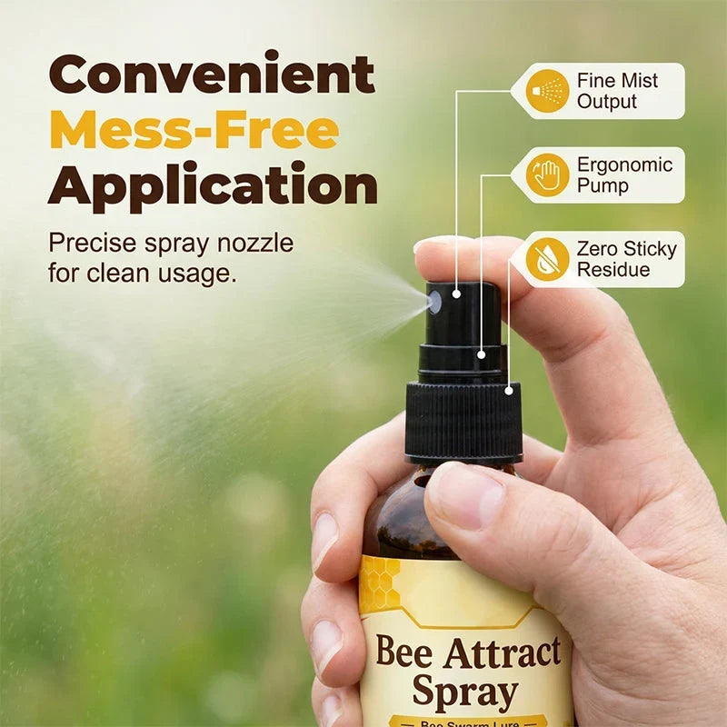Purpose-Built Summer Natural Outdoor Bee Attractant