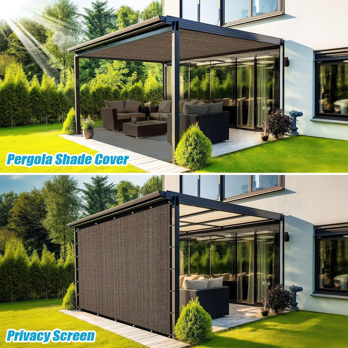 Purpose-Built Summer Outdoor courtyard shade net for Everyday Use