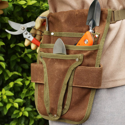 Durable Gardening Tool Belt with Multi-Pocket Storage