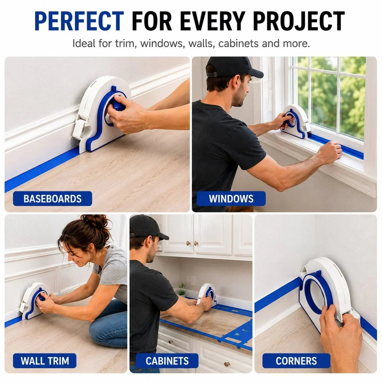 Task-Ready High-efficiency Painter – Tape Applicator for Home Upkeep