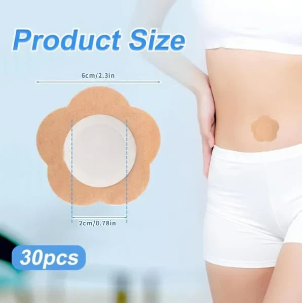 Purpose-Built 30pcs Castor Oil Pack Wrap for Belly Button