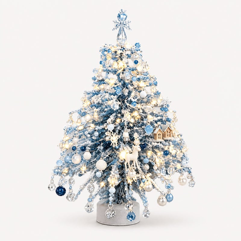 Hands-On Mini Tabletop DIY Beaded Tree Craft Kit – Handmade Holiday