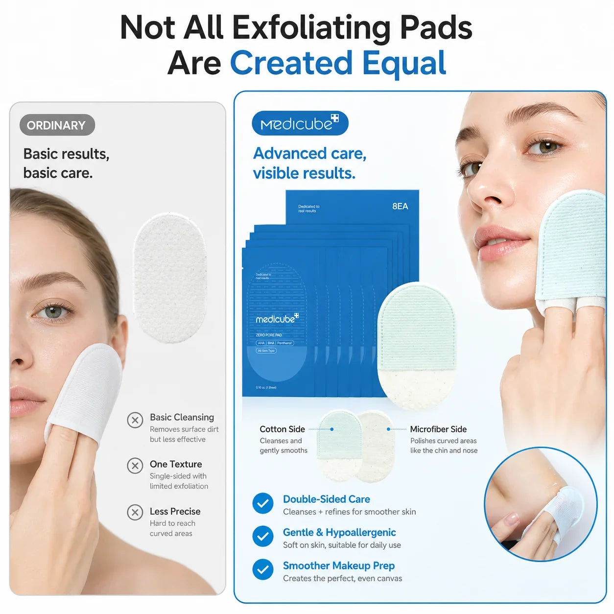 Purpose-Built New Launch Peel Pads 8EA – Glow