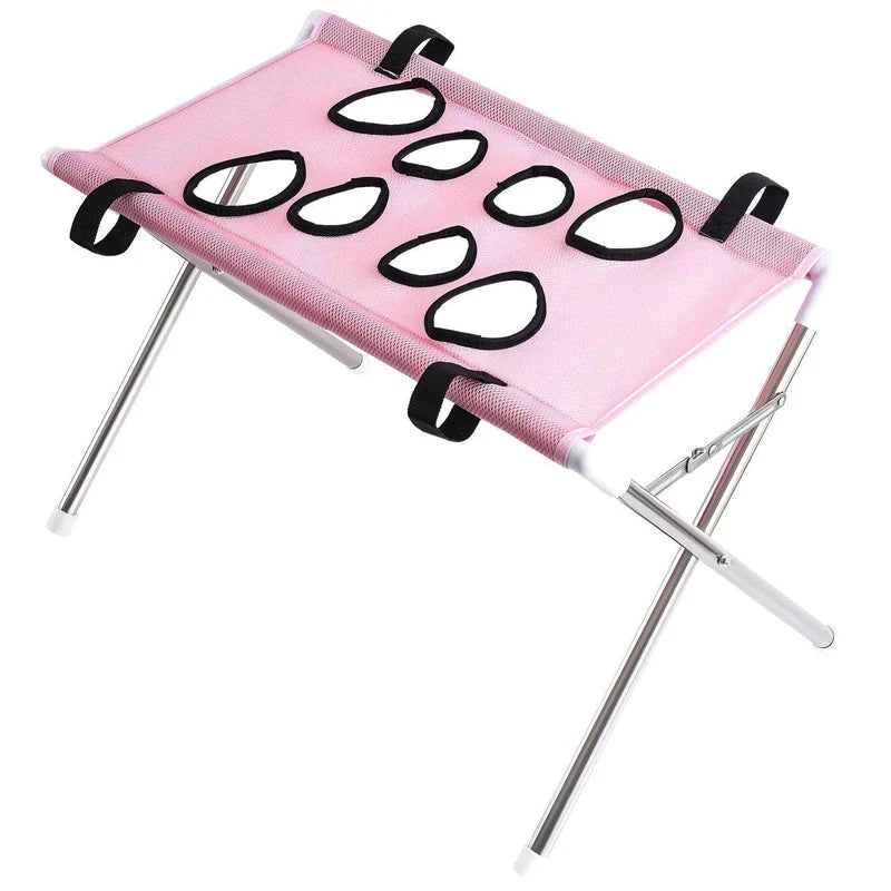 Pet-Friendly 2-in-1 Foldable Pet Grooming Bed for Daily Pet Care