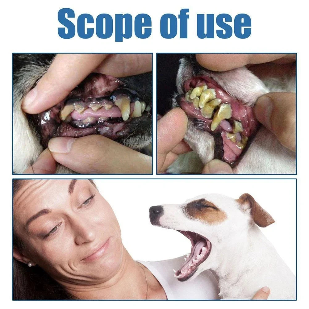 Foaming Pet Dental Cleaner for Tartar & Fresh Breath