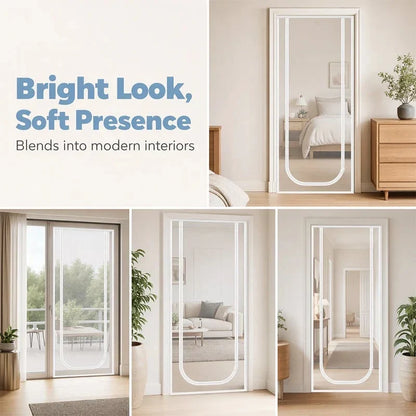 Pet-Friendly Mesh Screen Door for Daily Pet Care