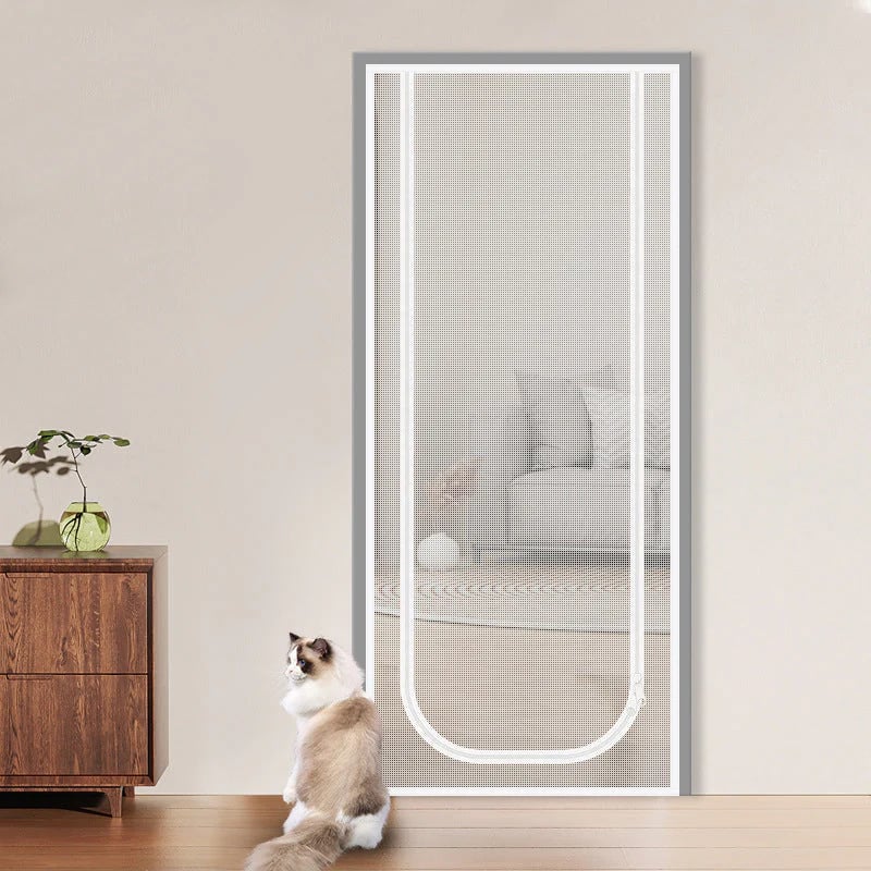 Pet-Friendly Mesh Screen Door for Daily Pet Care