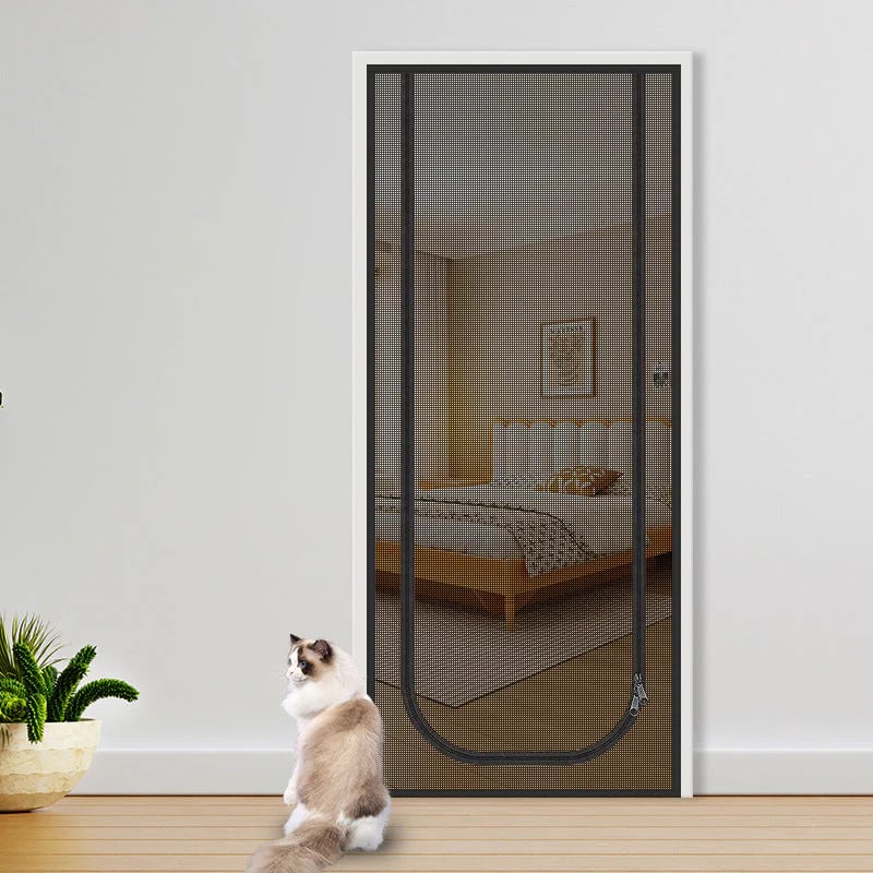 Pet-Friendly Mesh Screen Door for Daily Pet Care