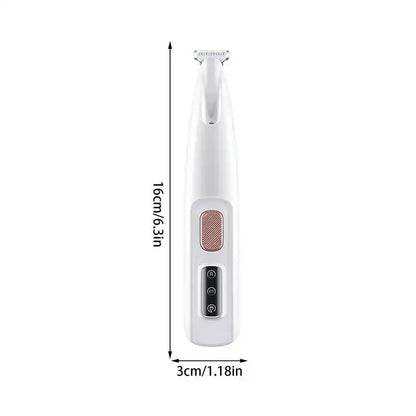 Decorative Precision Pet Trimmer – Safe Grooming for Paws, Eyes &