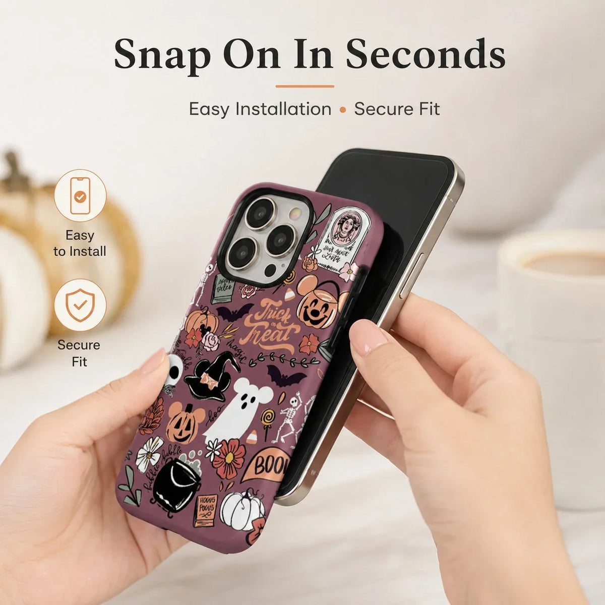 Purpose-Built Spooky Phone Case – Dress Your Phone for the