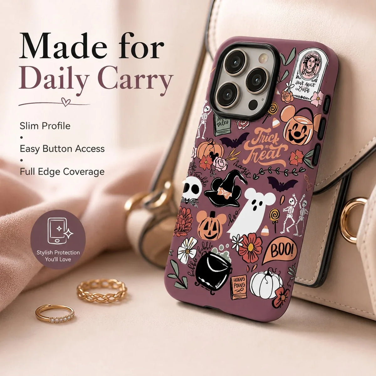 Purpose-Built Spooky Phone Case – Dress Your Phone for the