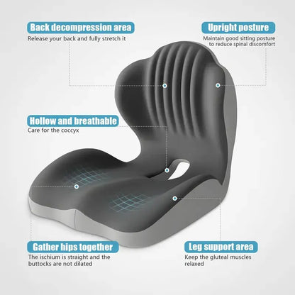Purpose-Built Crarise™ Ergonomic – Reduces Pressure for Everyday Use