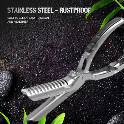 Purpose-Built Stainless Steel BBQ Rib Skinner for Everyday Use