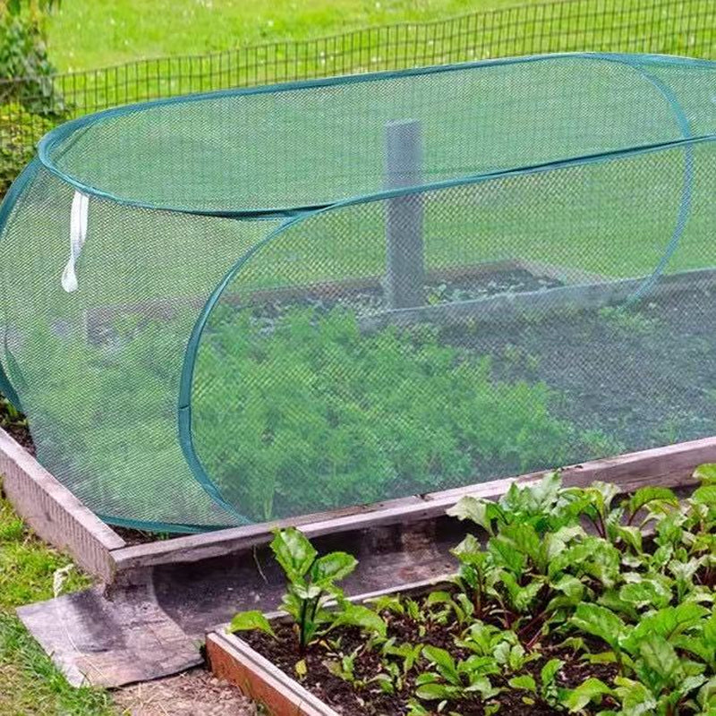 Purpose-Built Foldable Pop-Up Plant Mesh Cover – Protects Plants