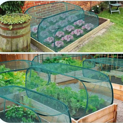 Purpose-Built Foldable Pop-Up Plant Mesh Cover – Protects Plants