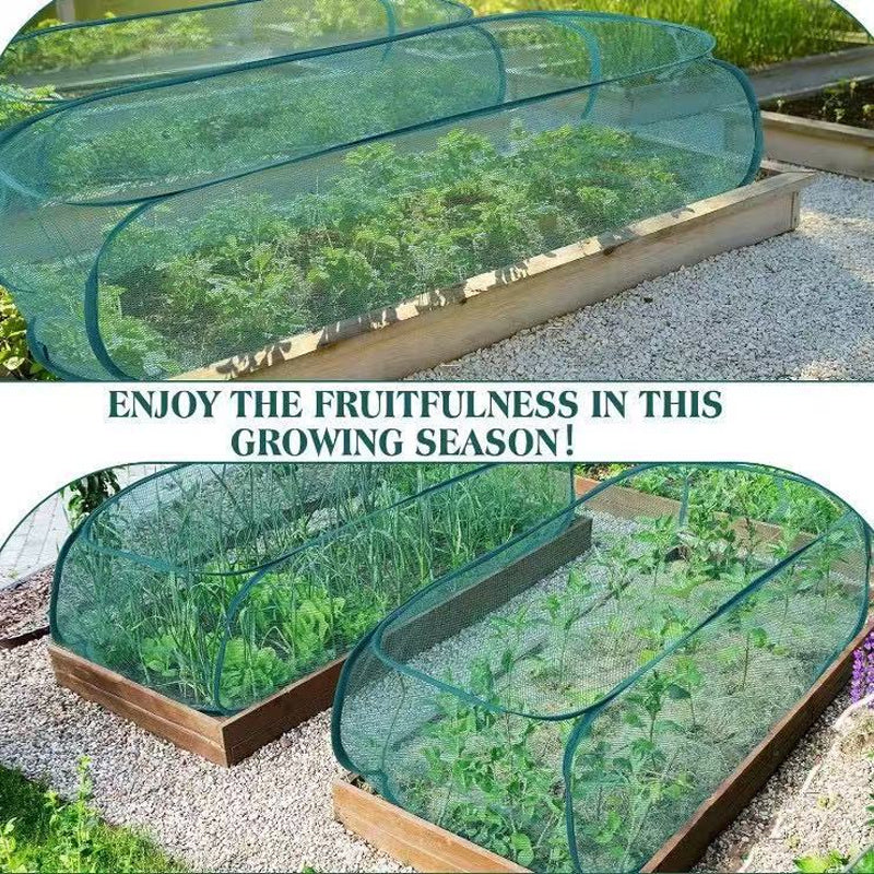 Purpose-Built Foldable Pop-Up Plant Mesh Cover – Protects Plants