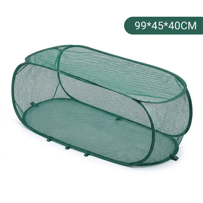 Purpose-Built Foldable Pop-Up Plant Mesh Cover – Protects Plants