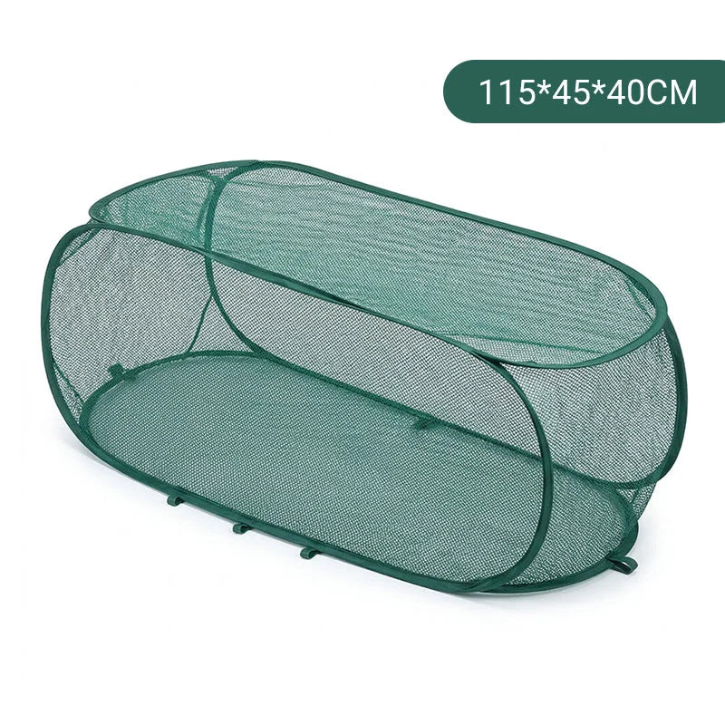 Purpose-Built Foldable Pop-Up Plant Mesh Cover – Protects Plants