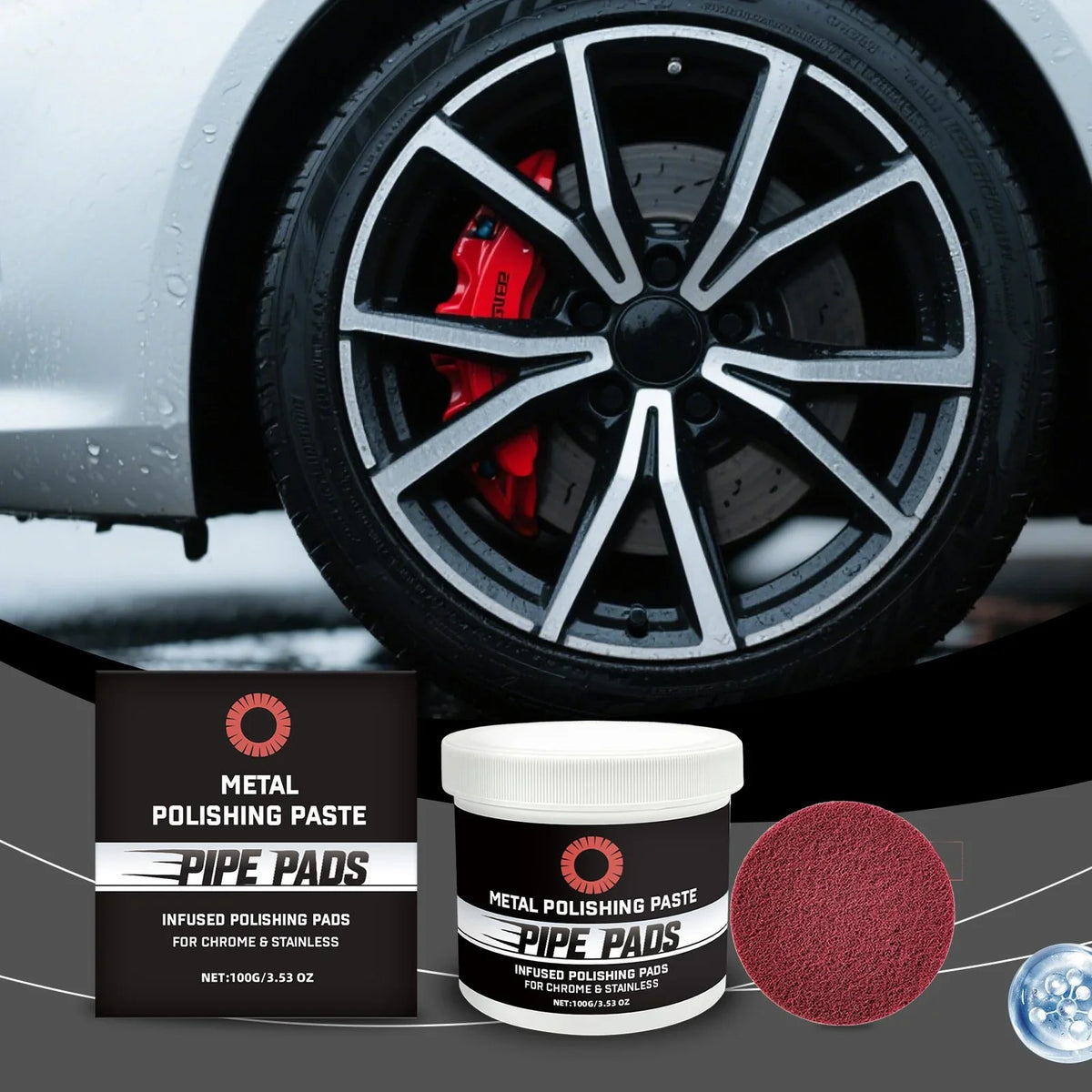 Purpose-Built Pipe Dream Polishing Pads – Shine Made