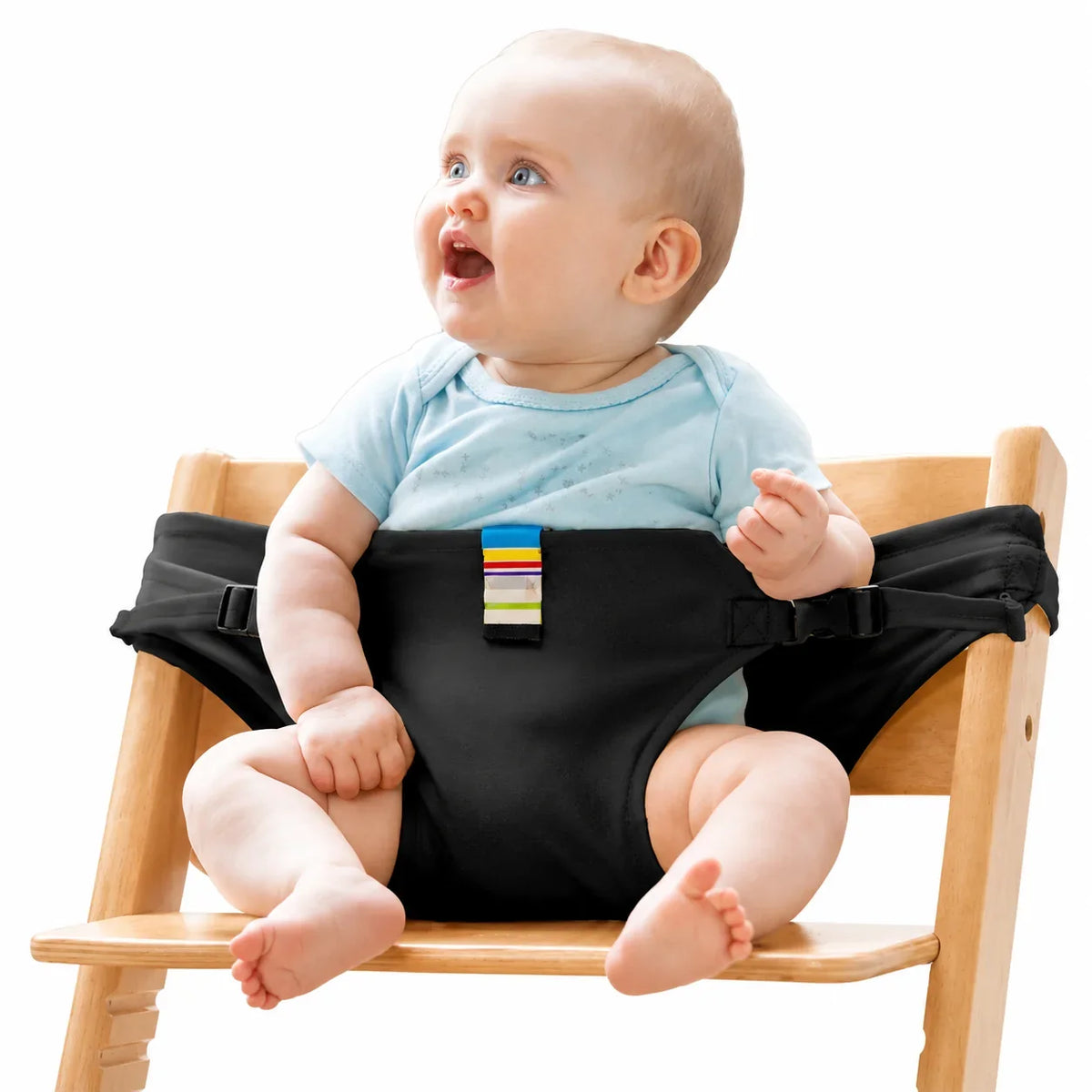 Purpose-Built Portable Baby Chair Harness Safety Belt – Foldable