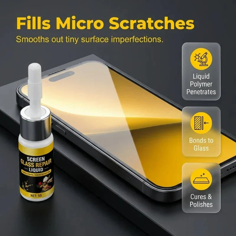 Purpose-Built Portable Screen Scratch Repair Liquid – 3ml Nano