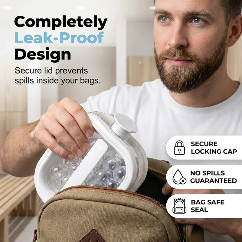 Collapsible Pull-Release Kettle Mold for Round Ice