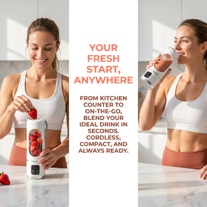 Purpose-Built 24-Hour – Portable USB Blender with LED