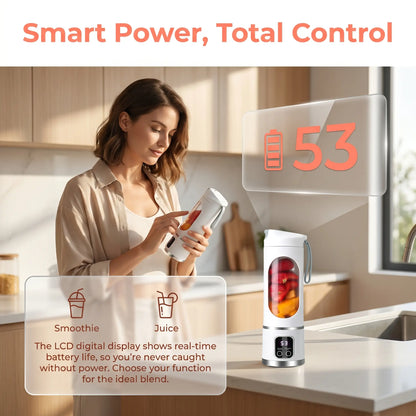 Purpose-Built 24-Hour – Portable USB Blender with LED