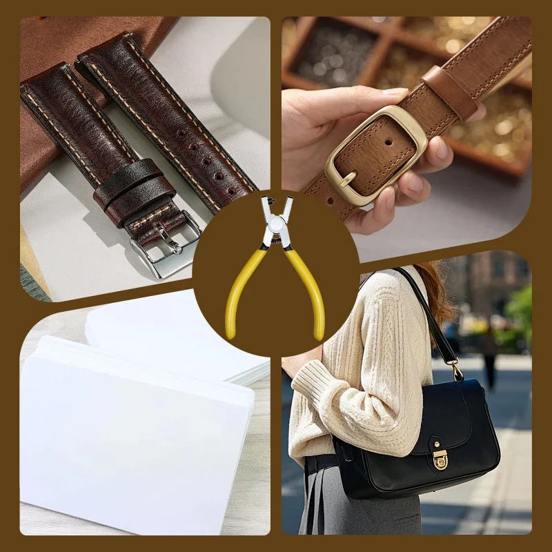 Purpose-Built Over Portable Watch Strap Hole Punch
