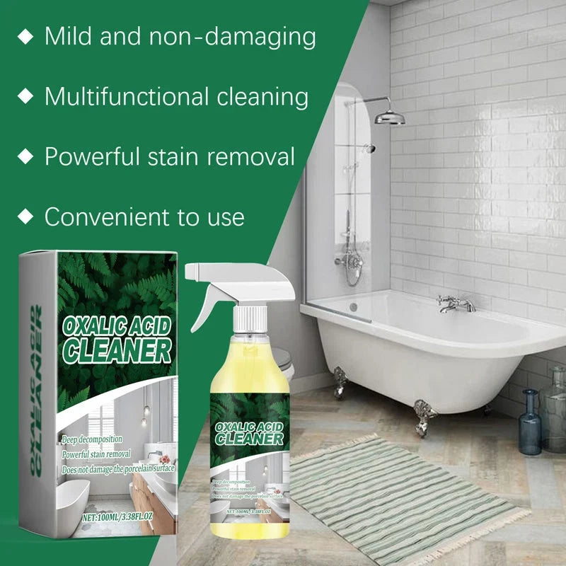Easy-Care No-Scrub Bathroom Stain Remover For Toilet &