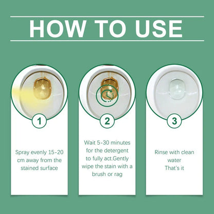 Easy-Care No-Scrub Bathroom Stain Remover For Toilet &